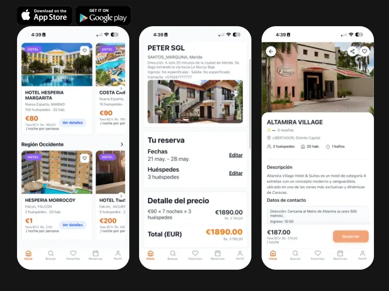 Zerkka – Plataforma de reservas